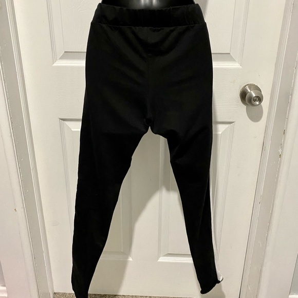 Juniors Black Leggings - Picture 2 of 3